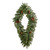 Pre-Lit Pinecone Artificial Diamond Christmas Wreath, 36-Inch, Clear LED Lights - IMAGE 1