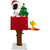 LED Lighted Peanuts Snoopy on Mailbox Outdoor Christmas Decoration - 32" - Clear Lights - IMAGE 4