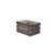 Set of 3 Brown and White Farm Fresh Storage Crates 19" - IMAGE 3