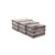 Set of 3 Brown and White Farm Fresh Storage Crates 19" - IMAGE 5