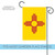 Yellow and Red New Mexico State Outdoor Garden Flag 18" x 12.5" - IMAGE 5