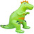 Humongous Inflatable Dinosaur Outdoor Water Sprinkler - 85" - Neon Green - IMAGE 1