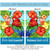 Green and Red It's 5 o Clock Somewhere Outdoor Garden Flag 18" x 12.5" - IMAGE 4