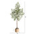 3' Frosted Pine Artificial Christmas Potted Tree, Unlit - IMAGE 4