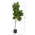 5.5' Fiddle Leaf Fig Artificial Tree with Black Pot - IMAGE 4