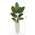 5' Artificial Travelers Palm Tree in Tall White Planter - IMAGE 3