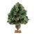 3' Pre-Lit Frosted Pine Artificial Christmas Tree, Warm Clear LED Lights - IMAGE 4