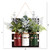 5” Multicolor Hanging Mason Jar Christmas Arrangement - IMAGE 5