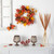 Pumpkin and Berries Artificial Fall Harvest Wreath, 24-Inch, Unlit - IMAGE 3