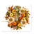 Sunflowers and Pumpkins Artificial Fall Harvest Wreath with Ribbon, 24-Inch, Unlit - IMAGE 4