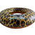 Inflatable Leopard Print Swimming Pool Inner Tube - 35" - IMAGE 5