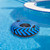 37" Blue and Black Inflatable Ride-On Pool Float or Snow Tube - IMAGE 2