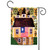 Yellow and Brown Americana Home Outdoor Garden Flag 18" x 12.5" - IMAGE 1