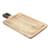 Set of 2 Rectangular Mango Wood Serving Trays with Handle 15.75" - IMAGE 2