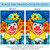 Yellow and Blue Clowning Around Outdoor Rectangular Mini Garden Flag 18" x 12.5" - IMAGE 4