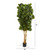 7' Artificial Fiddle Leaf Fig Tree with Decorative Pot
