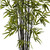 4' Black Bamboo Artificial Tree with a Pot - IMAGE 5