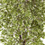 7.5' Artificial Silk Variegated Mini Potted Ficus Tree - IMAGE 3