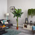 6' Artificial Banana Silk Tree with Brown Pot - IMAGE 3
