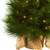 3' Pre-Lit Artificial Christmas Tree with Burlap Bag, Clear Lights - IMAGE 6