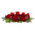 24" Hydrangea and Pinecones Christmas Triple Artificial Candelabrums - IMAGE 1