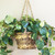 3' Artificial Silk Pothos Plant with Hanging Basket - IMAGE 2