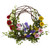 Spring Floral Decorative Wreath, 22-Inch, Unlit - IMAGE 1