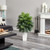 3.25' Artificial Areca Palm Plant in White Tower Planter - IMAGE 2