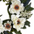White Magnolia Artificial Floral Spring Wreath, 22-Inch, Unlit - IMAGE 2