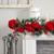 6' x 11" Red Hydrangea Artificial Christmas Garland, Unlit - IMAGE 4