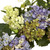 Purple Hydrangea Spring Floral Wreath, 22-Inch, Unlit - IMAGE 4