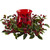 16" Artificial Holly Berry Christmas Candelabrum - IMAGE 1