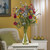 26" Garden Silk Artificial Flower Arrangement in Vase - IMAGE 2