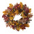 Oak Leaf with Acorn and Pine Artificial Fall Harvest Wreath, 24-Inch, Unlit - IMAGE 1
