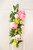24" Peony and Hydrangea Artificial Spring Teardrop Swag, Unlit - IMAGE 4
