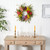 Mixed Flower Artificial Spring Wreath, 22-Inch, Unlit - IMAGE 2