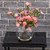 14" Pink Cherry Blossom Artificial Floral Arrangement in Large Vase - IMAGE 5