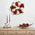 Geranium and Blueberry Artificial Wreath - 21" - Unlit - IMAGE 1