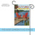 Blue and Red Rustic Cabin Living Outdoor Garden Flag 18" x 12.5" - IMAGE 5