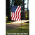Red and Blue Salute with Pride Patriotic Outdoor Garden Flag 18" x 12.5" - IMAGE 2