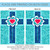 Blue and Pink Heart Cross Outdoor Garden Flag 18" x 12.5" - IMAGE 4