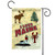Brown and Red "I LOVE MAINE" Outdoor Rectangular Mini Garden Flag 18" x 12.5" - IMAGE 1