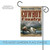 Brown and White Cowboy Country Outdoor Garden Flag 18" x 12.5" - IMAGE 5