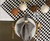 Harlequin Square Cotton Tablecloth - 40" - White and Black