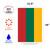 Yellow and Red Lithuania Outdoor Garden Flag 18" x 12.5" - IMAGE 3