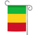 Green and Red Mali Outdoor Garden Flag 18" x 12.5" - IMAGE 1