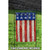 Rustic Stars and Stripes Outdoor Garden Flag 18" x 12.5" - IMAGE 2