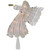 10" Gold Angel Tree Topper, Warm White Lights - IMAGE 6