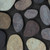 18" x 30" Black with Pebbles Print Doormat - IMAGE 2