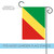 Green and Red Republic of the Congo Outdoor Garden Flag 18" x 12.5" - IMAGE 5